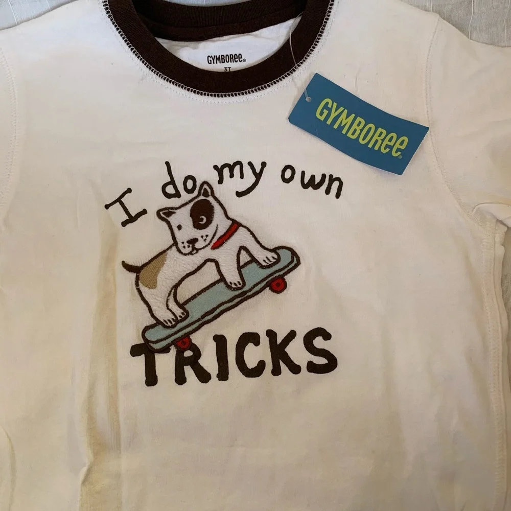 New Gymboree “I do‎ my own Tricks” Toddler 3T